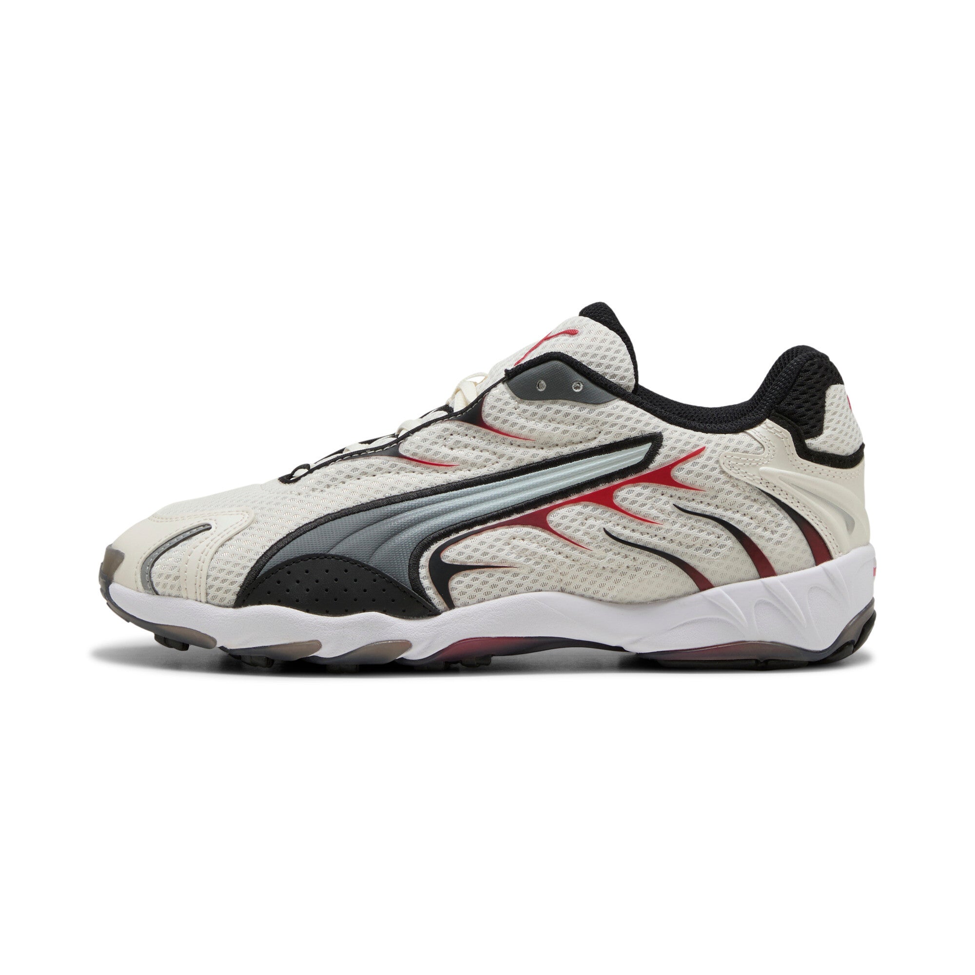 [401560-11] MENS PUMA INHALE 'WARM WHITE FOR ALL TIME RED'