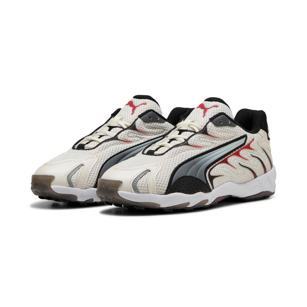 [401560-11] MENS PUMA INHALE 'WARM WHITE FOR ALL TIME RED'