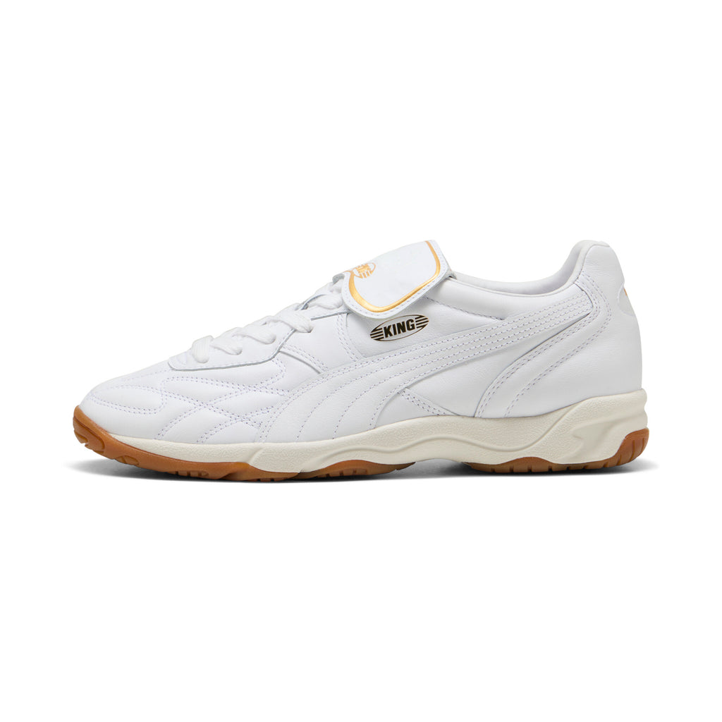 [401683-02] MENS PUMA KING INDOOR 'WHITE FROSTED IVORY'