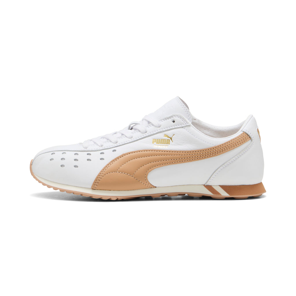 [402960-06] MENS PUMA SPRINT 'WHITE/PUTTY'