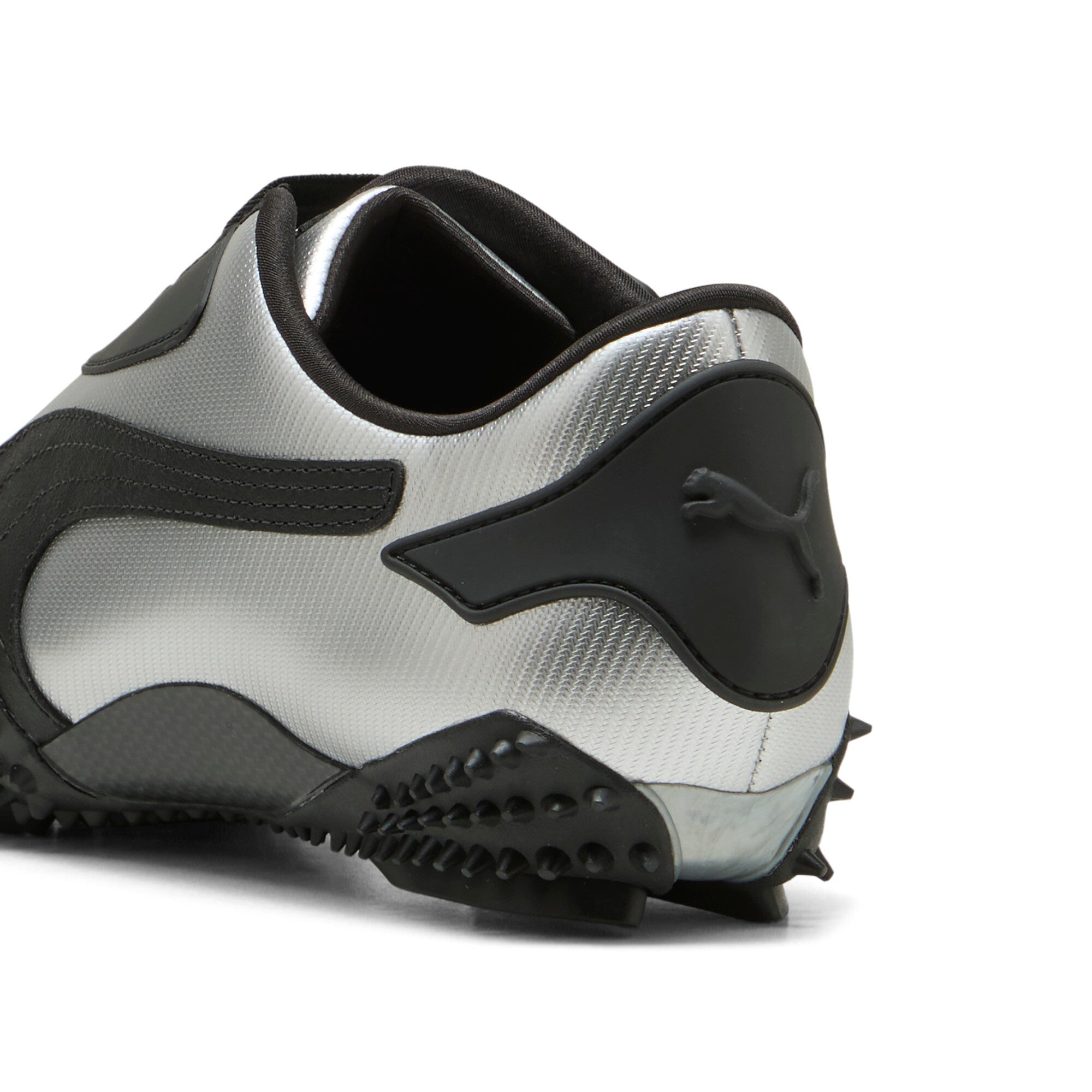 [403188-01] MENS PUMA MOSTRO METAL 'SILVER BLACK'