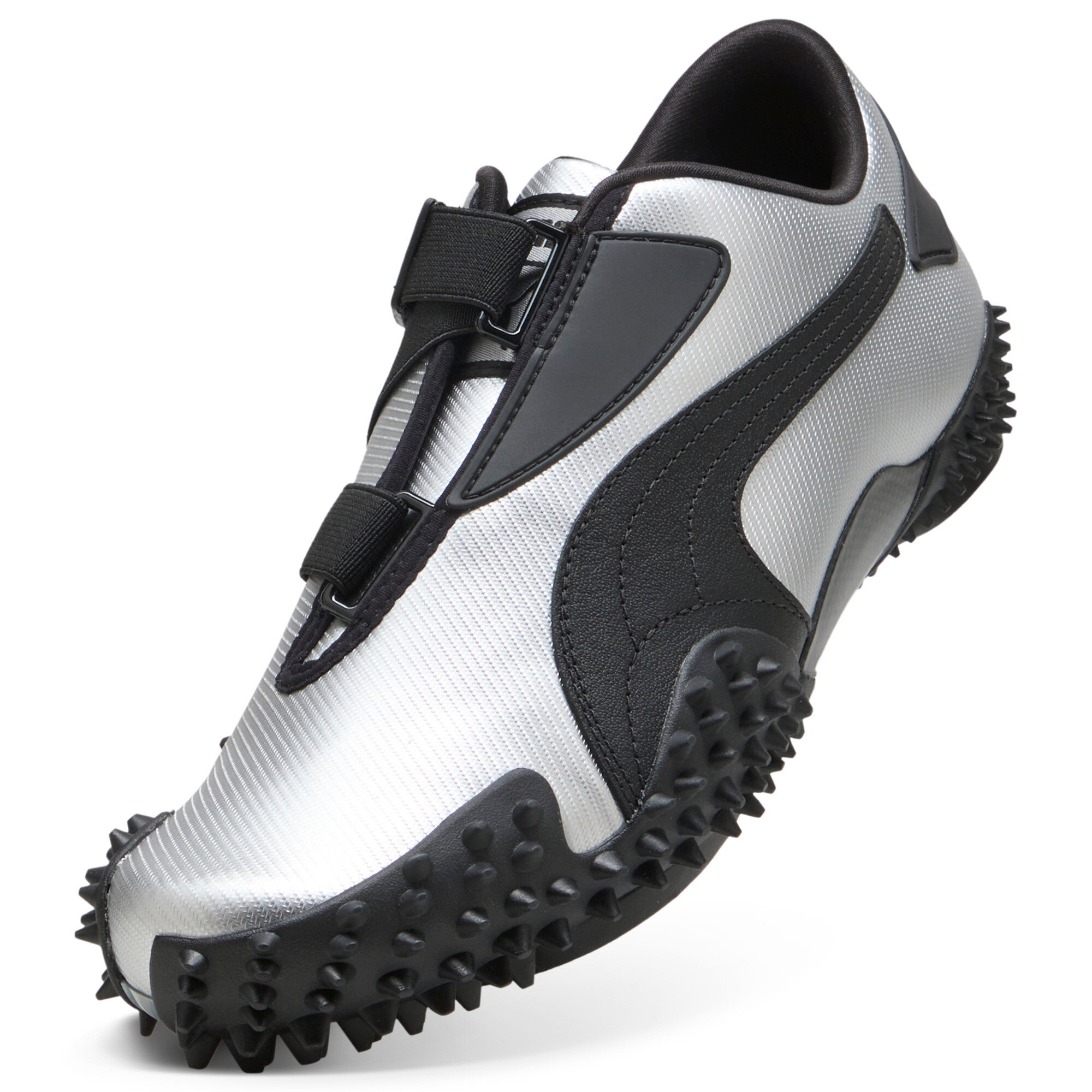 [403188-01] MENS PUMA MOSTRO METAL 'SILVER BLACK'