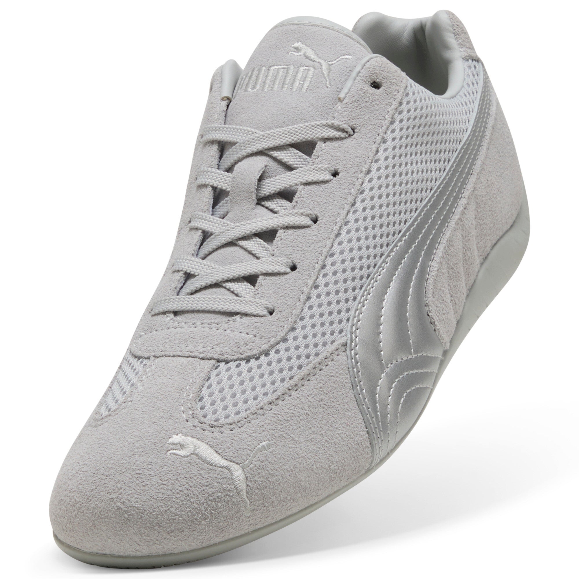 [403902-02] MENS PUMA SPEEDCAT PREMIUM 'COOL LIGHT GRAY MATTE SILVER'