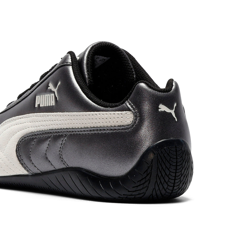 [405357-02] WOMENS PUMA SPEEDCAT METALLIC 'METALLIC BLACK WARM WHITE'