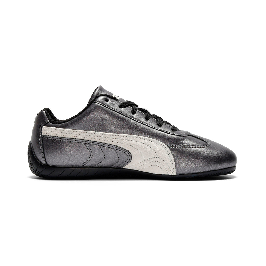 [405357-02] WOMENS PUMA SPEEDCAT METALLIC 'METALLIC BLACK WARM WHITE'