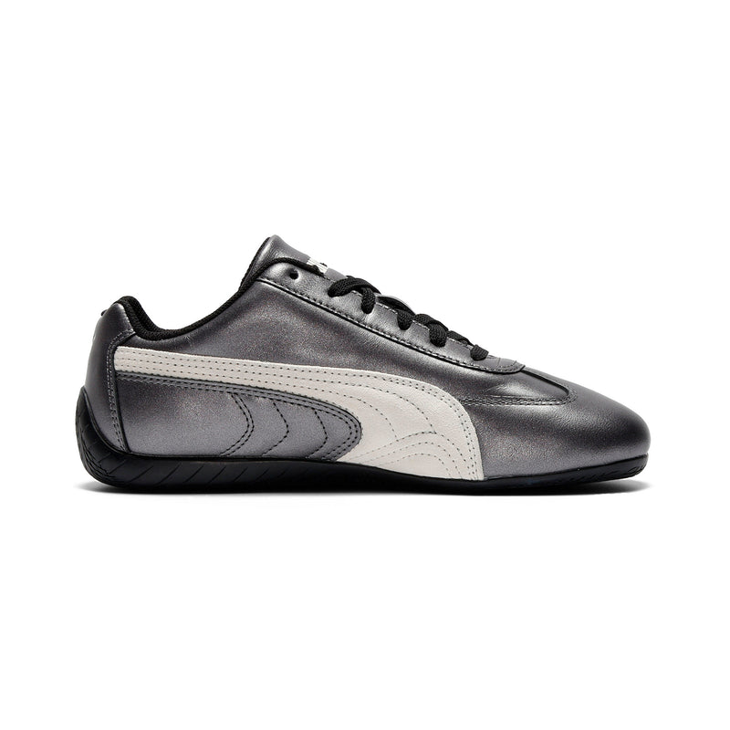 [405357-02] WOMENS PUMA SPEEDCAT METALLIC 'METALLIC BLACK WARM WHITE'