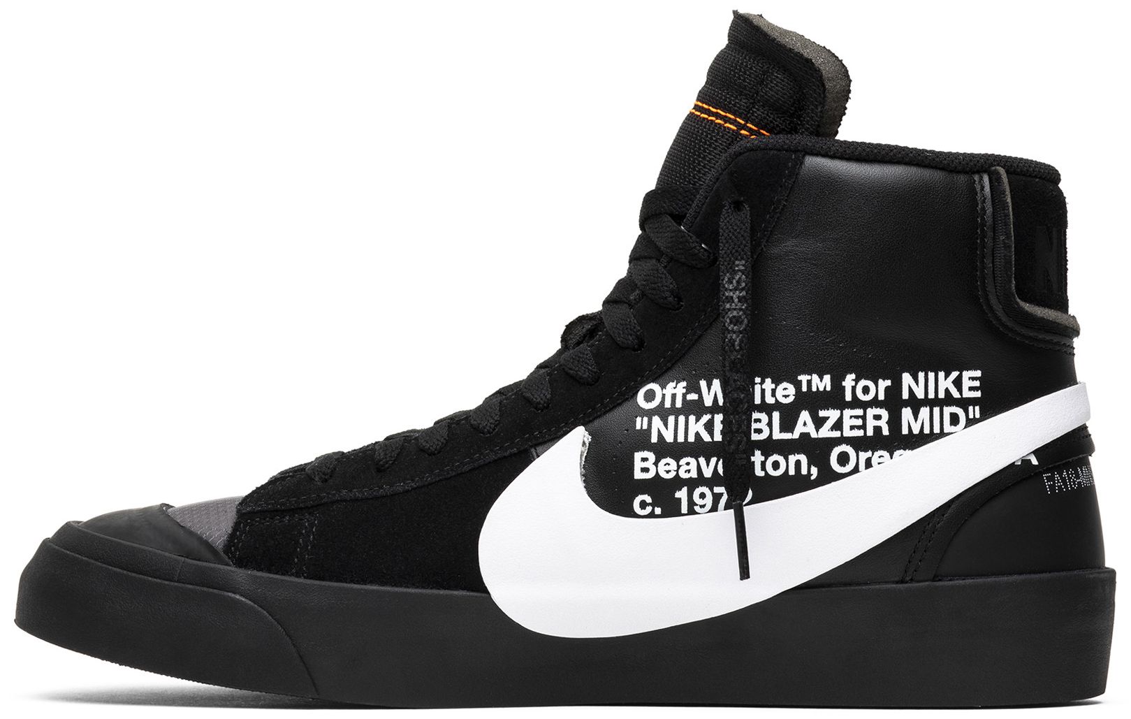 [AA3832-001] MENS NIKE THE 10: BLAZER MID 'OFF-WHITE GRIM REAPER'
