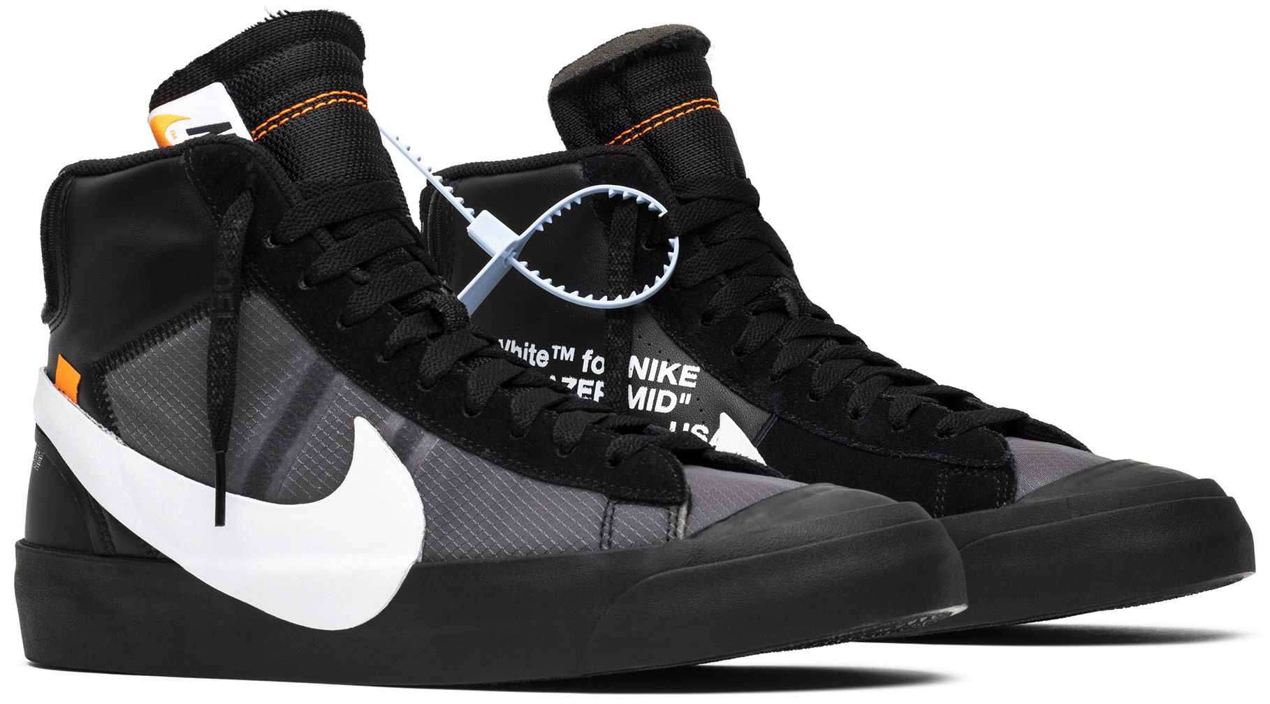 [AA3832-001] MENS NIKE THE 10: BLAZER MID 'OFF-WHITE GRIM REAPER'