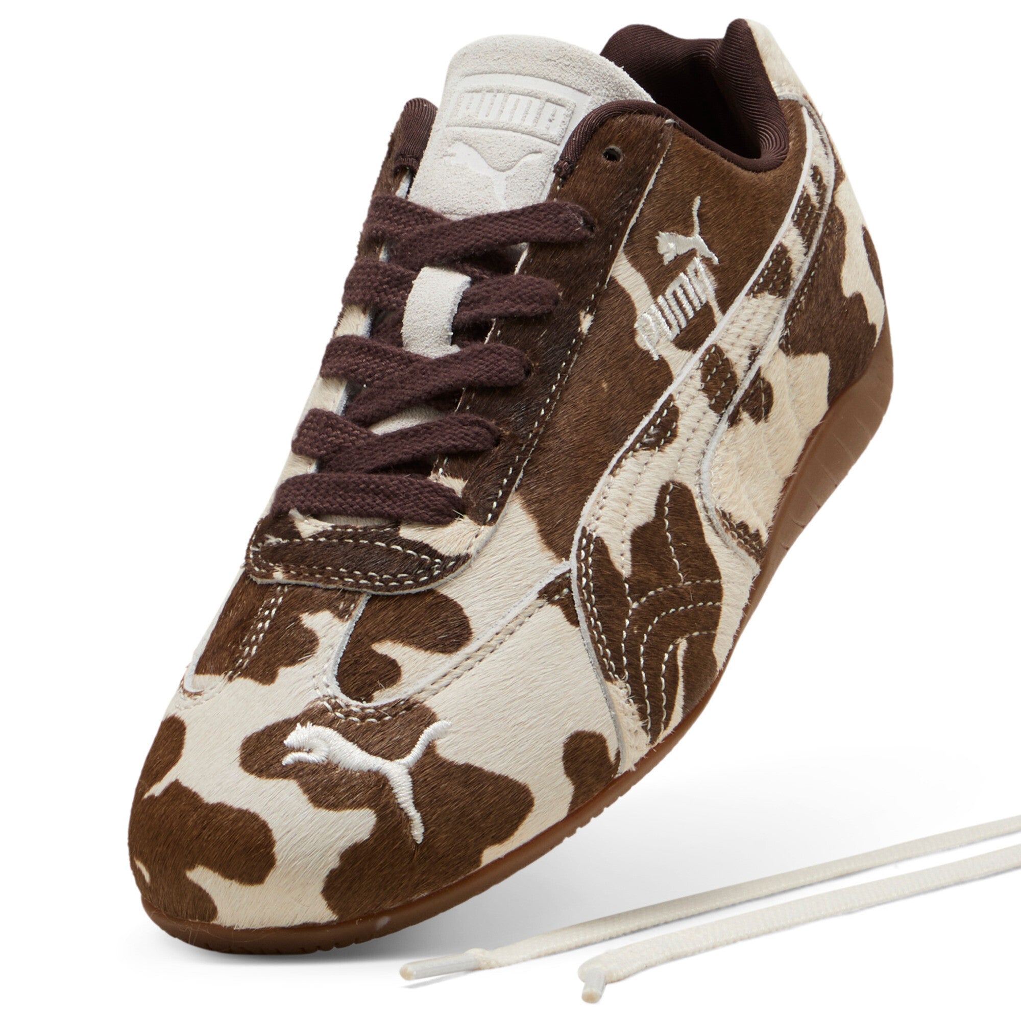 [406141-01] WOMENS PUMA SPEEDCAT COW 'COW PRINT'