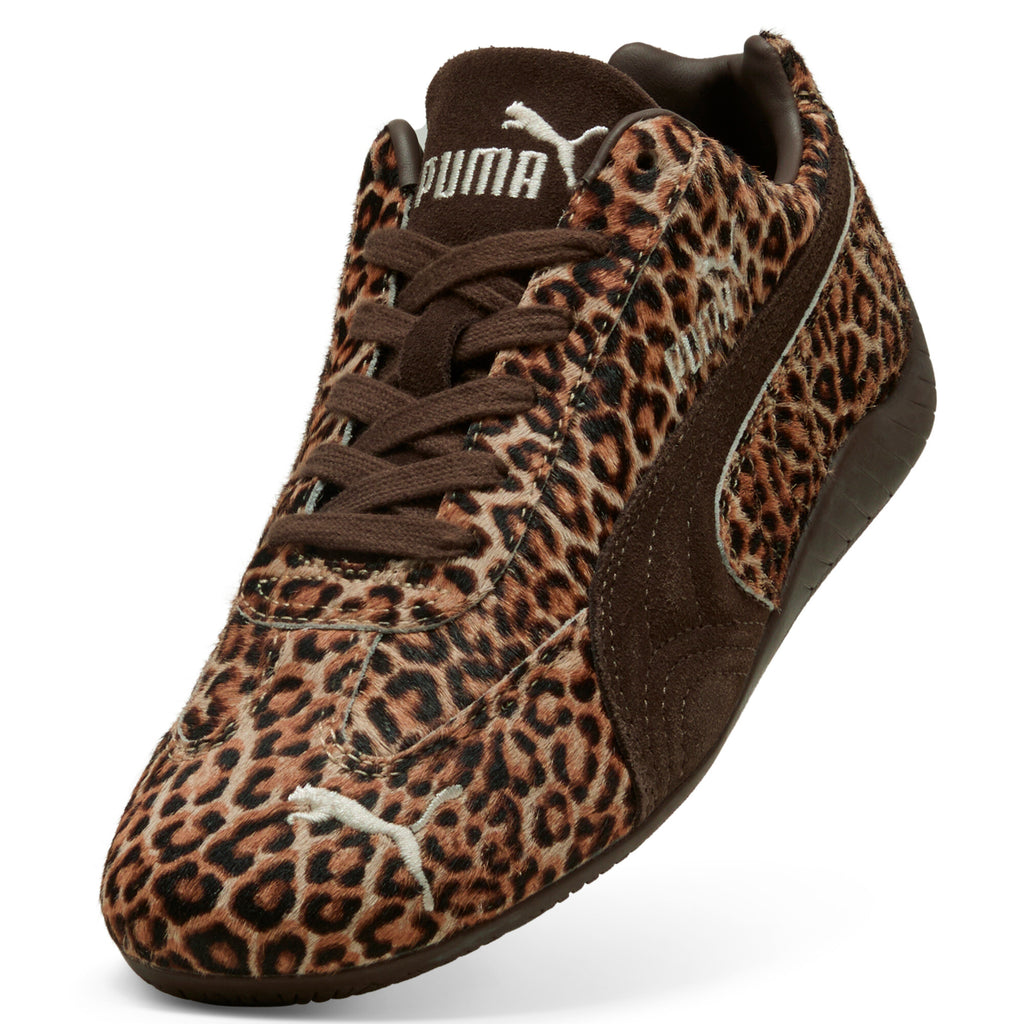 [406690-01] WOMENS PUMA SPEEDCAT WILD 'LEOPARD PONY HAIR'