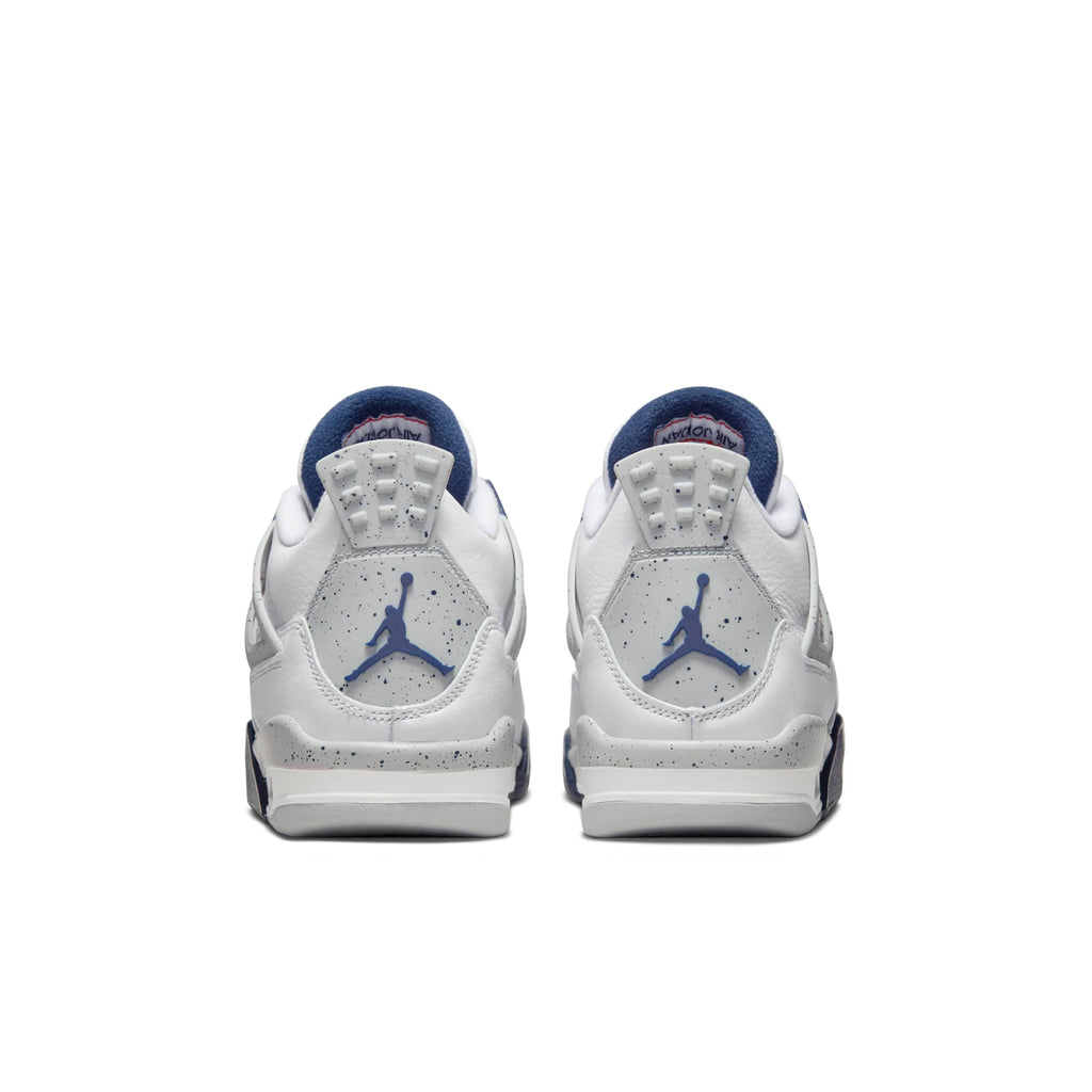 [408452-140] GRADE SCHOOL AIR JORDAN RETRO 4 'MIDNIGHT NAVY'