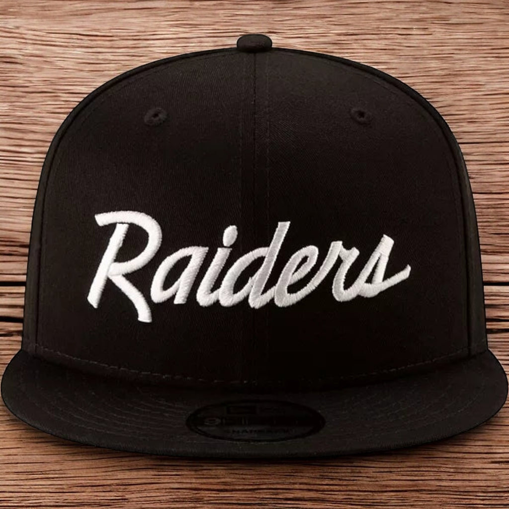 [11872953] Mens New Era NFL 9Fifty Script Snapback - Las Vegas Raiders