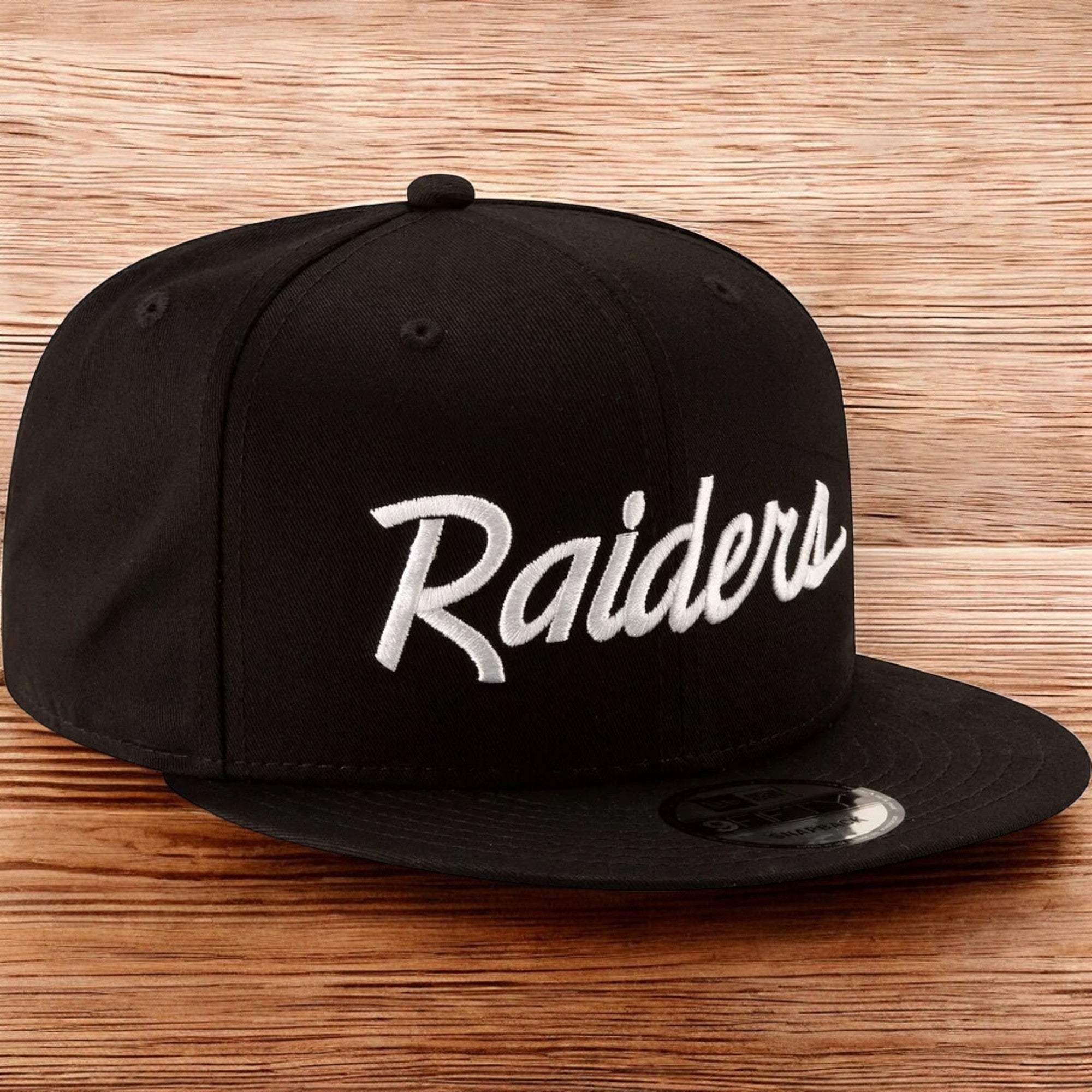 [11872953] Mens New Era NFL 9Fifty Script Snapback - Las Vegas Raiders