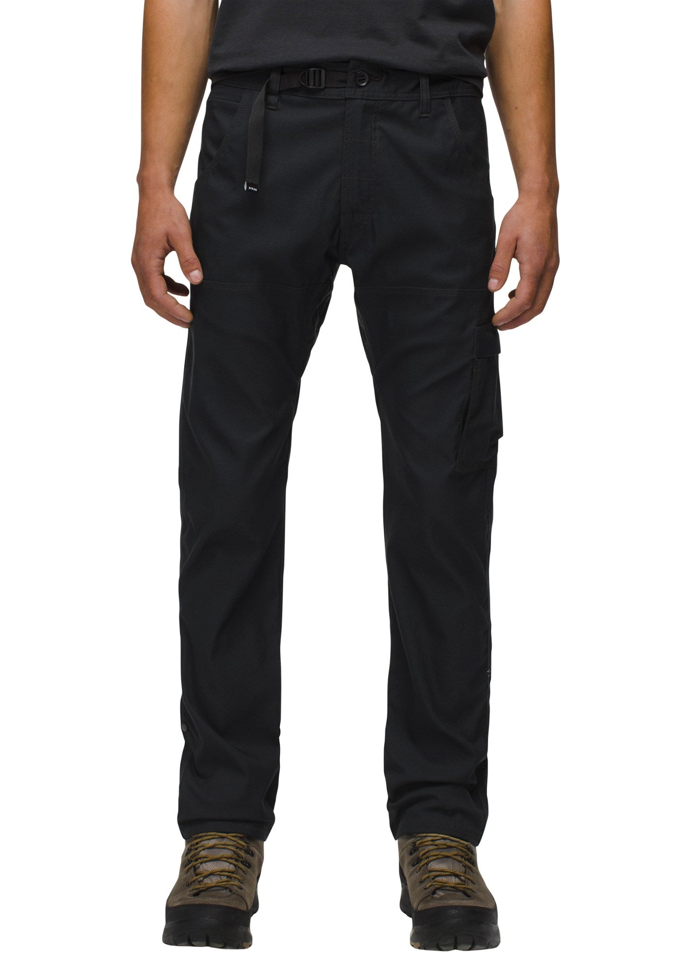 [1969831-BLACK] MENS PRANA STRETCH ZION II SLIM STRAIGHT FIT UPF 50+ PANTS