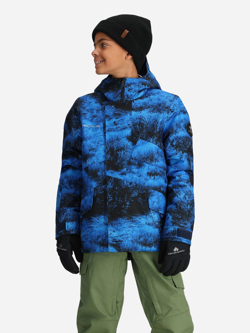 [41097-24167] YOUTH OBERMEYER TEEN BOY'S GAGE WATERPROOF JACKET