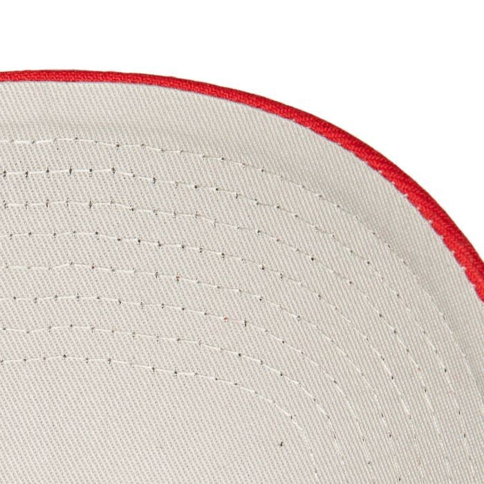 MENS MITCHELL & NESS MLB OVERBITE PRO SNAPBACK RED SOX - BLACK