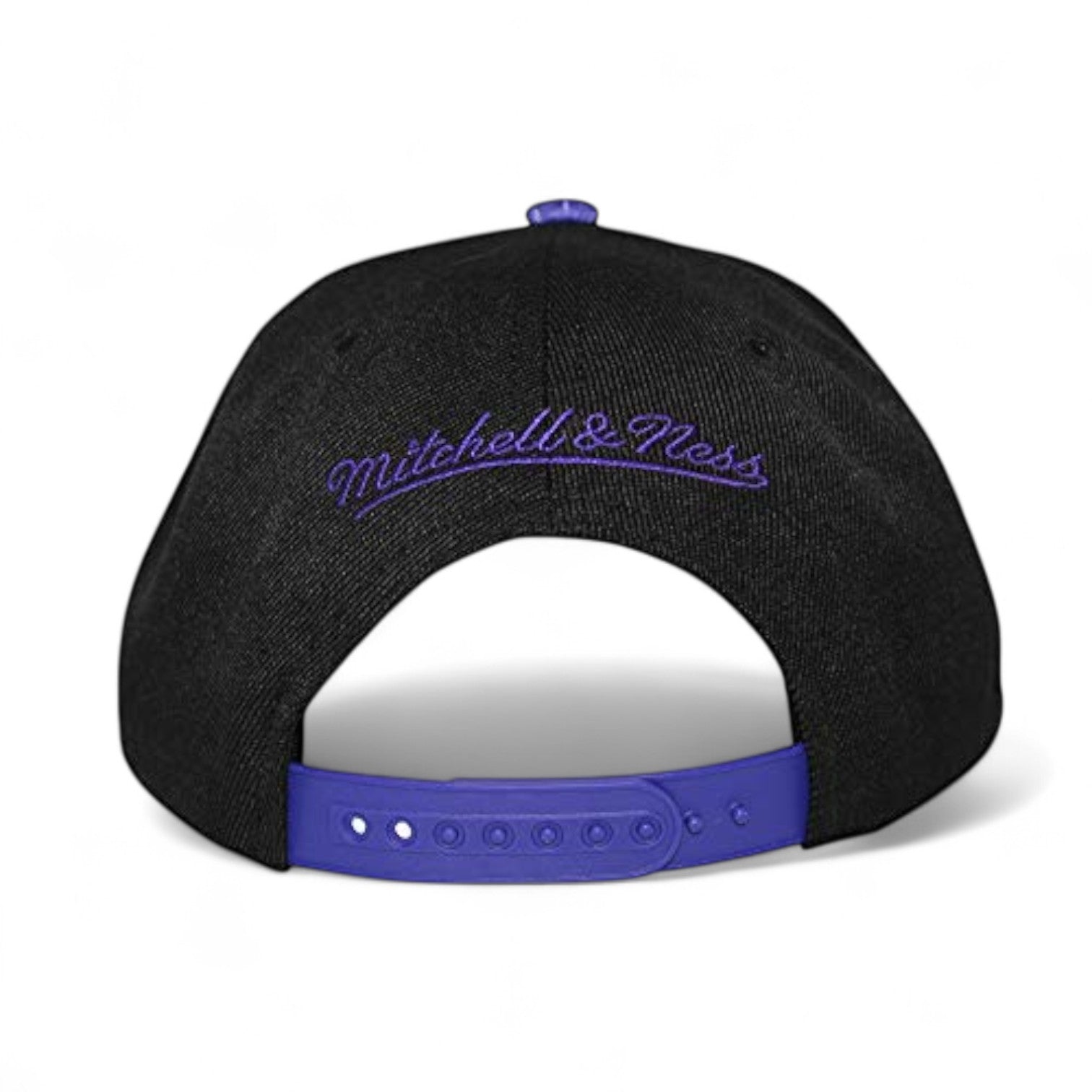 MENS MITCHELL & NESS NBA SNAPSHOT SNAPBACK HWC RAPTORS - BLACK-PURPLE
