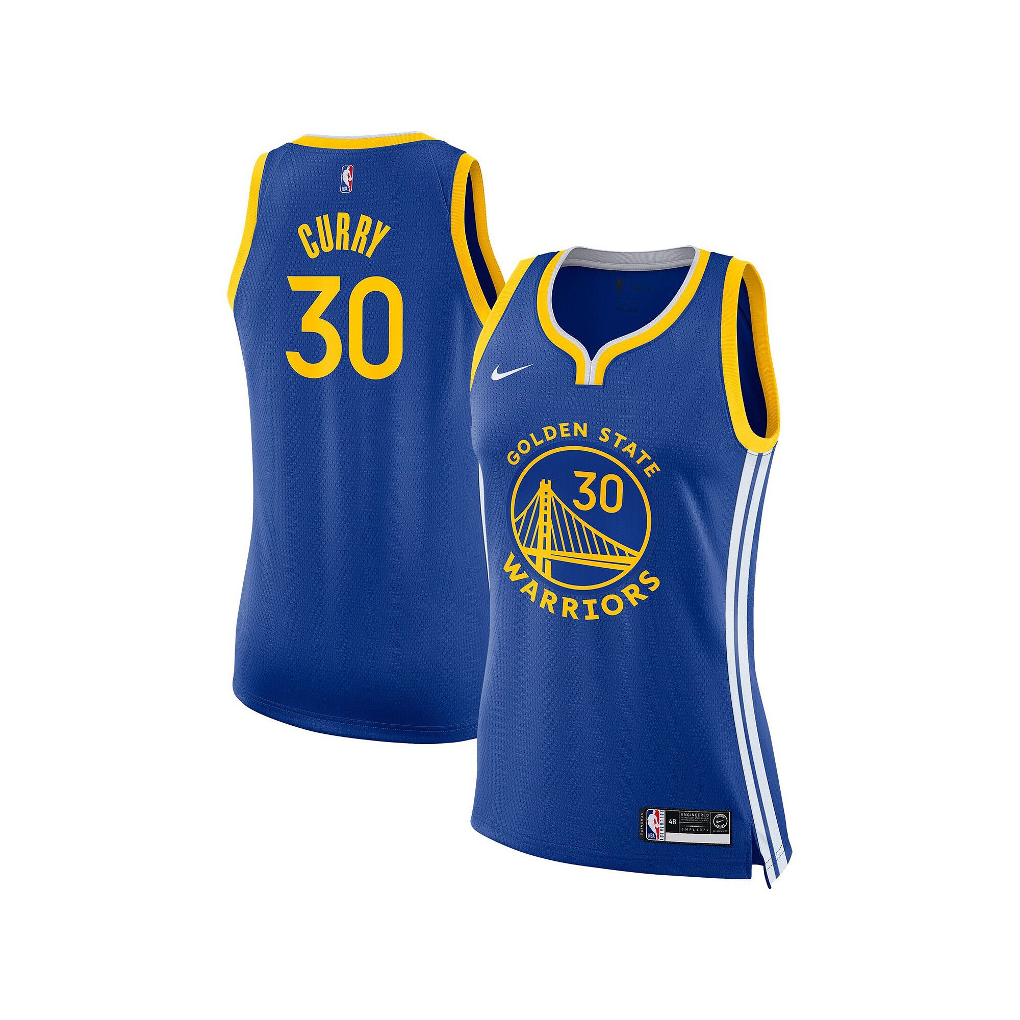 [AV4950-496] Womens Nike NBA GS Warriors Steph Curry 2020 Icon Swingman Jersey