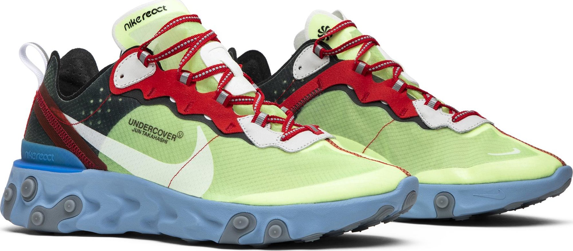 [BQ2718-700] Mens Nike REACT ELEMENT 87 'UNDERCOVER VOLT'
