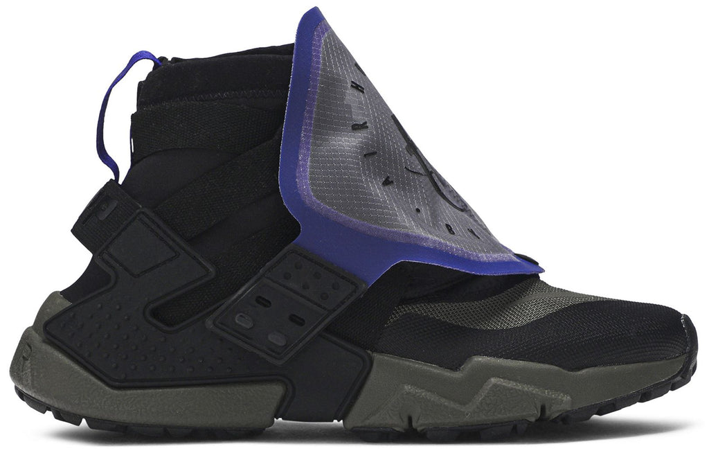 [AT0298-001] MENS NIKE AIR HUARACHE GRIPP 'BLACK OLIVE CANVAS'