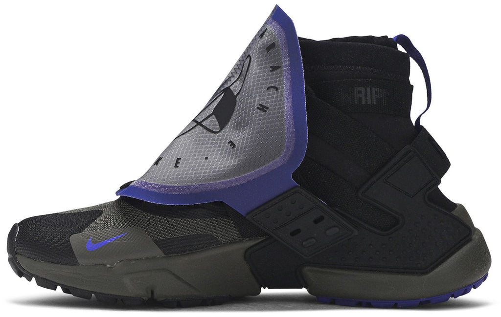 [AT0298-001] MENS NIKE AIR HUARACHE GRIPP 'BLACK OLIVE CANVAS'