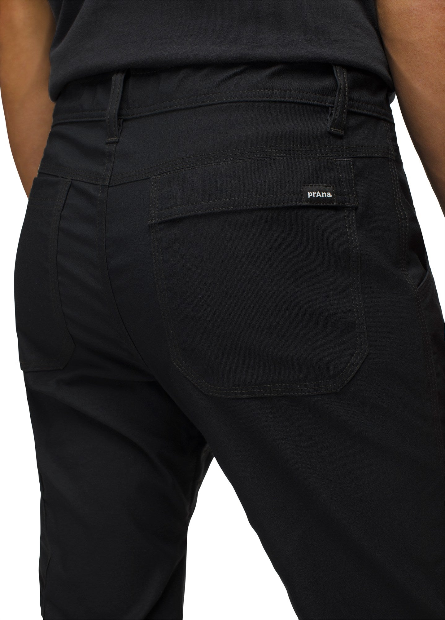 [1969831-BLACK] MENS PRANA STRETCH ZION II SLIM STRAIGHT FIT UPF 50+ PANTS