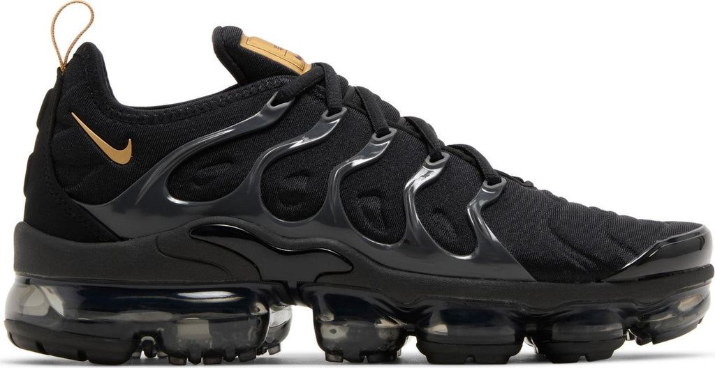 [BQ5068-001] Mens Nike AIR VAPORMAX PLUS 'BLACK METALLIC GOLD ANTHRACITE'