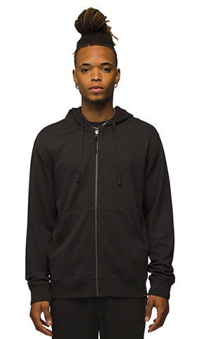 [2057111-DARK IRON] MENS PRANA NORTH COUNTY FZ FULL ZIP HOODIE