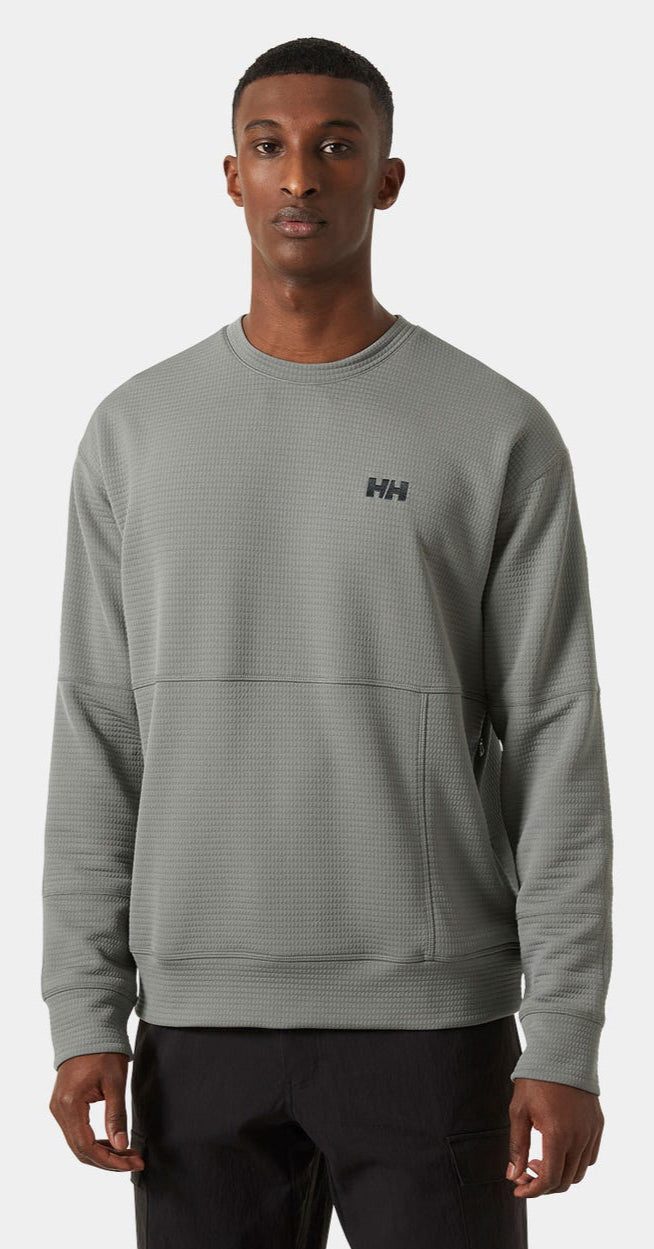 [49504-876] MENS HELLY HANSEN EVOLVED AIR CREWNECK MIDLAYER PULLOVER SWEATER