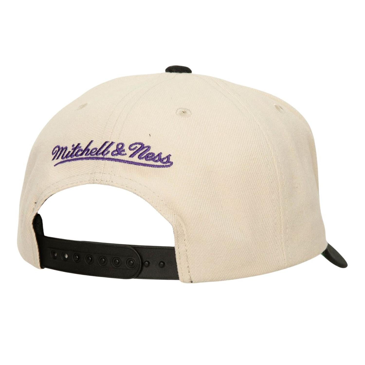 MENS MITCHELL & NESS NBA WORLD FAMOUS PRO SNAPBACK LAKERS