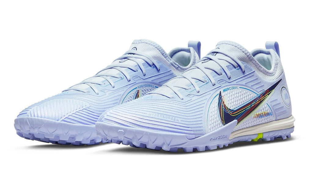 [DJ2851-054] MENS NIKE MERCURIAL AIR ZOOM VAPOR 14 PRO TF 'FOOTBALL GREY LIGHT MARINE'