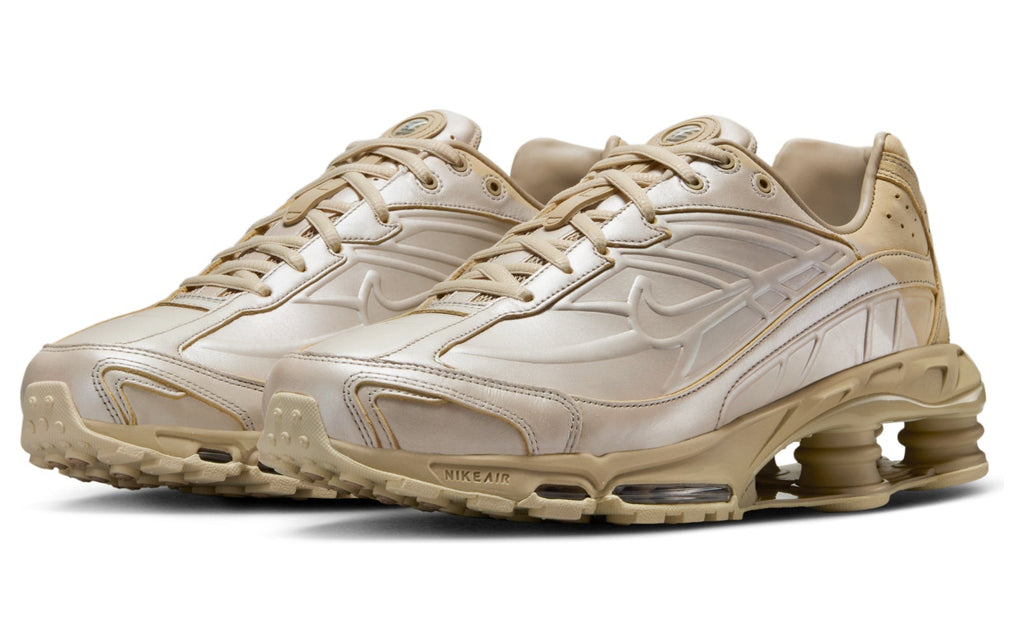[IH3653-095] MENS NIKE SHOX RIDE 2 PRM 'METALLIC SILVER DESERT KHAKI'
