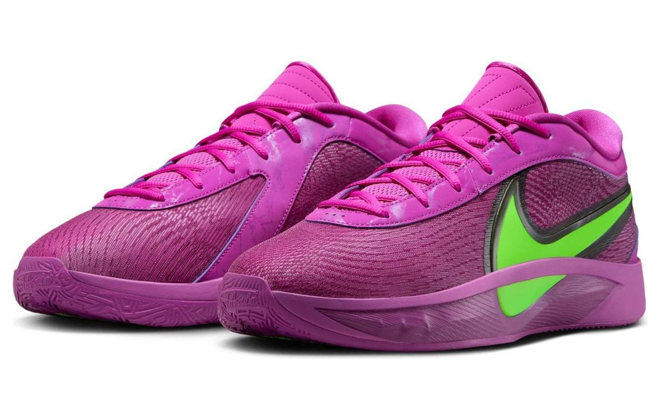 [FJ7792-500] MENS NIKE GIANNIS FREAK 6 'BOLD BERRY ELECTRIC GREEN'