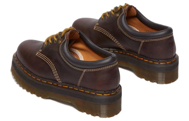 [31126201] UNISEX DR. MARTENS 8053 ARC CRAZY HORSE LEATHER PLATFORM CASUAL SHOES