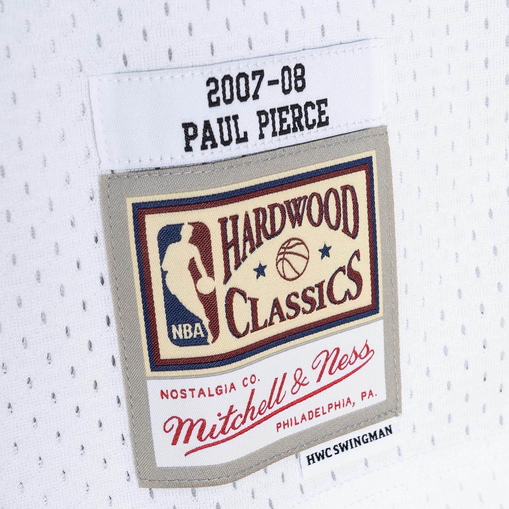 MENS MITCHELL & NESS NBA SWINGMAN JERSEY CELTICS 2007 PAUL PIERCE