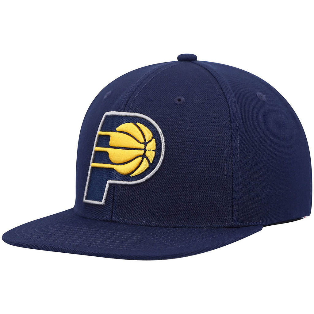 MENS MITCHELL & NESS NBA TEAM GROUND 2.0 SNAPBACK PACERS