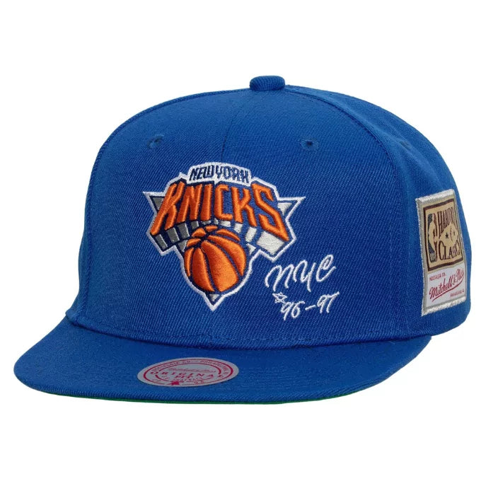 MENS MITCHELL & NESS NBA JERSEY LOVE SNAPBACK KNICKS - BLUE