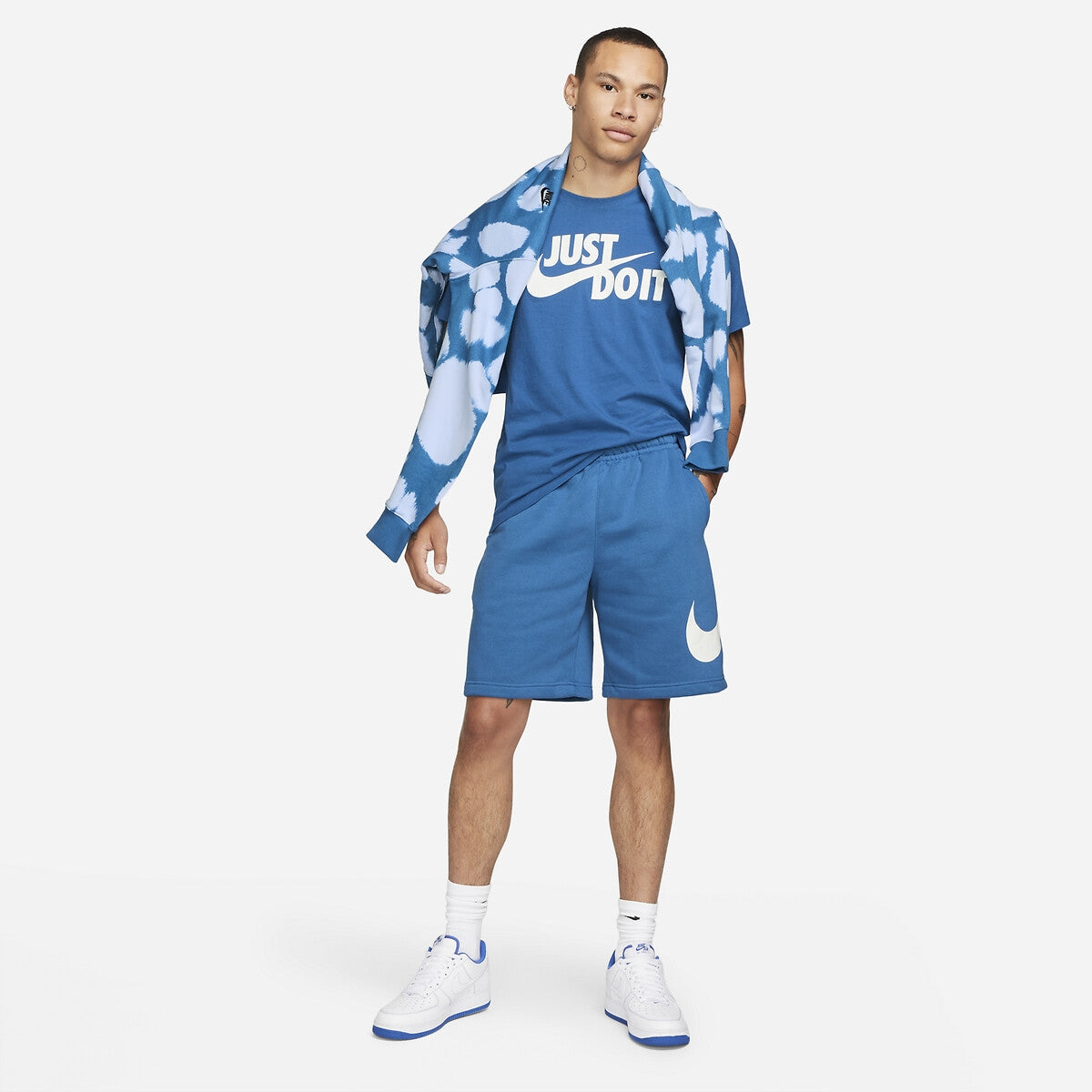 [BV2721-407] MENS NIKE NSW CLUB FLEECE CLUB SHORTS