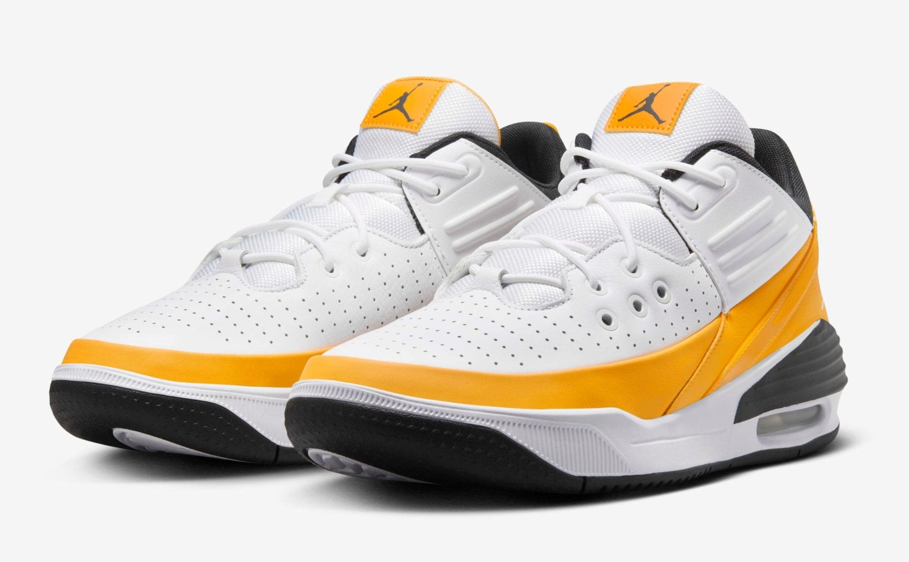 [DZ4353-701] Mens Air Jordan MAX AURA 5 'WHITE YELLOW OCHRE'