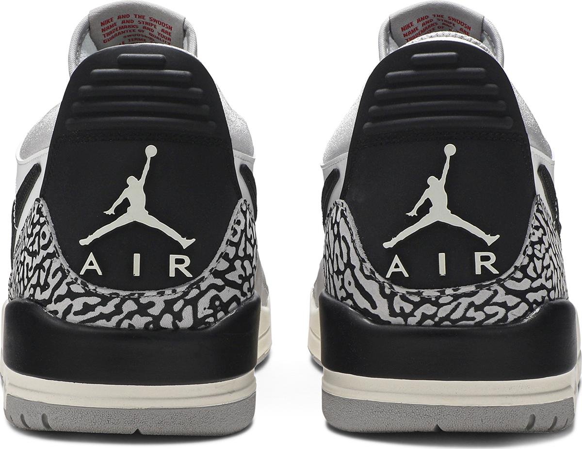[CD7069-101] Mens Air Jordan LEGACY 312 LOW 'TECH GREY FIRE RED BLACK'