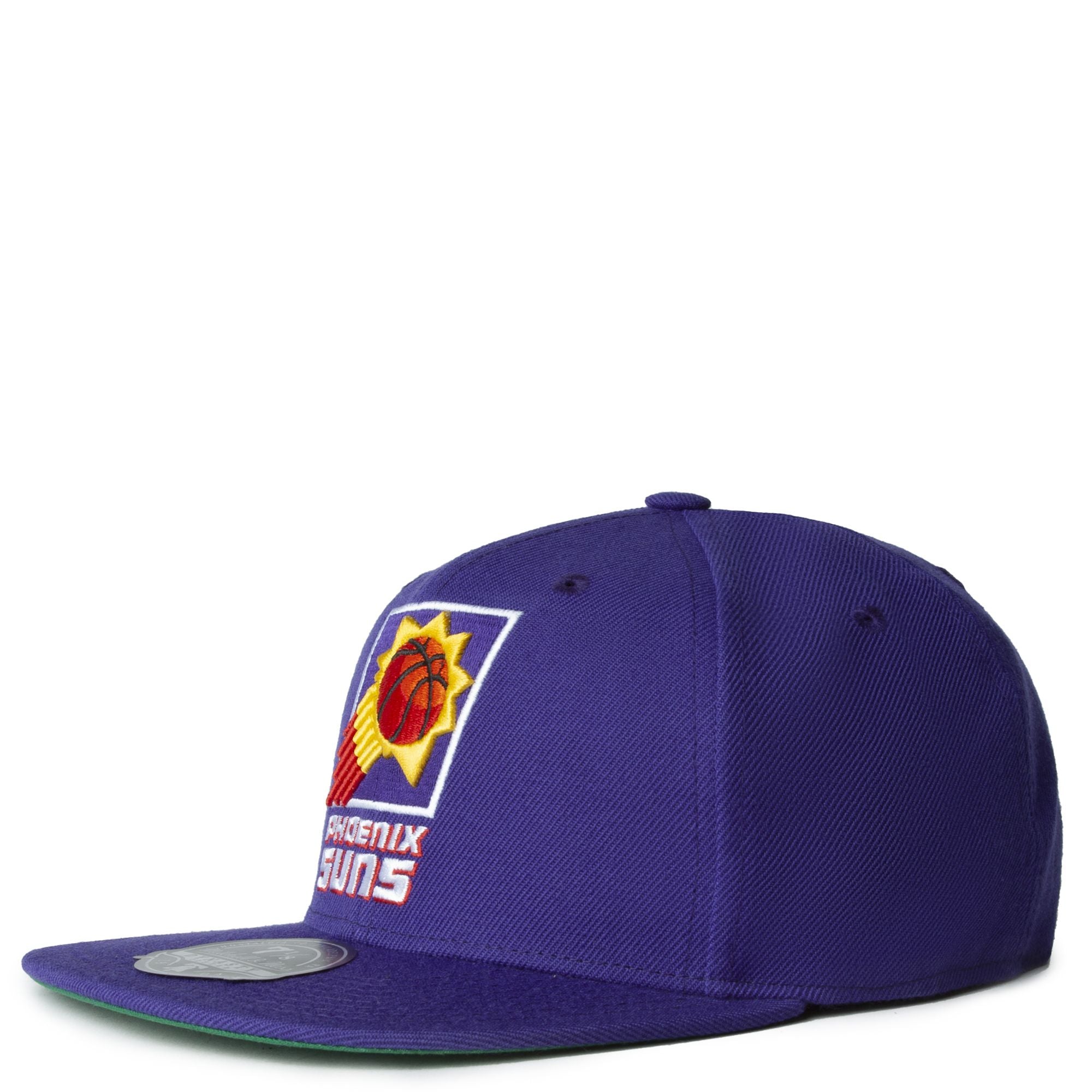 MENS MITCHELL & NESS NBA TEAM GROUND 2.0 FITTED HWC SUNS - PURPLE