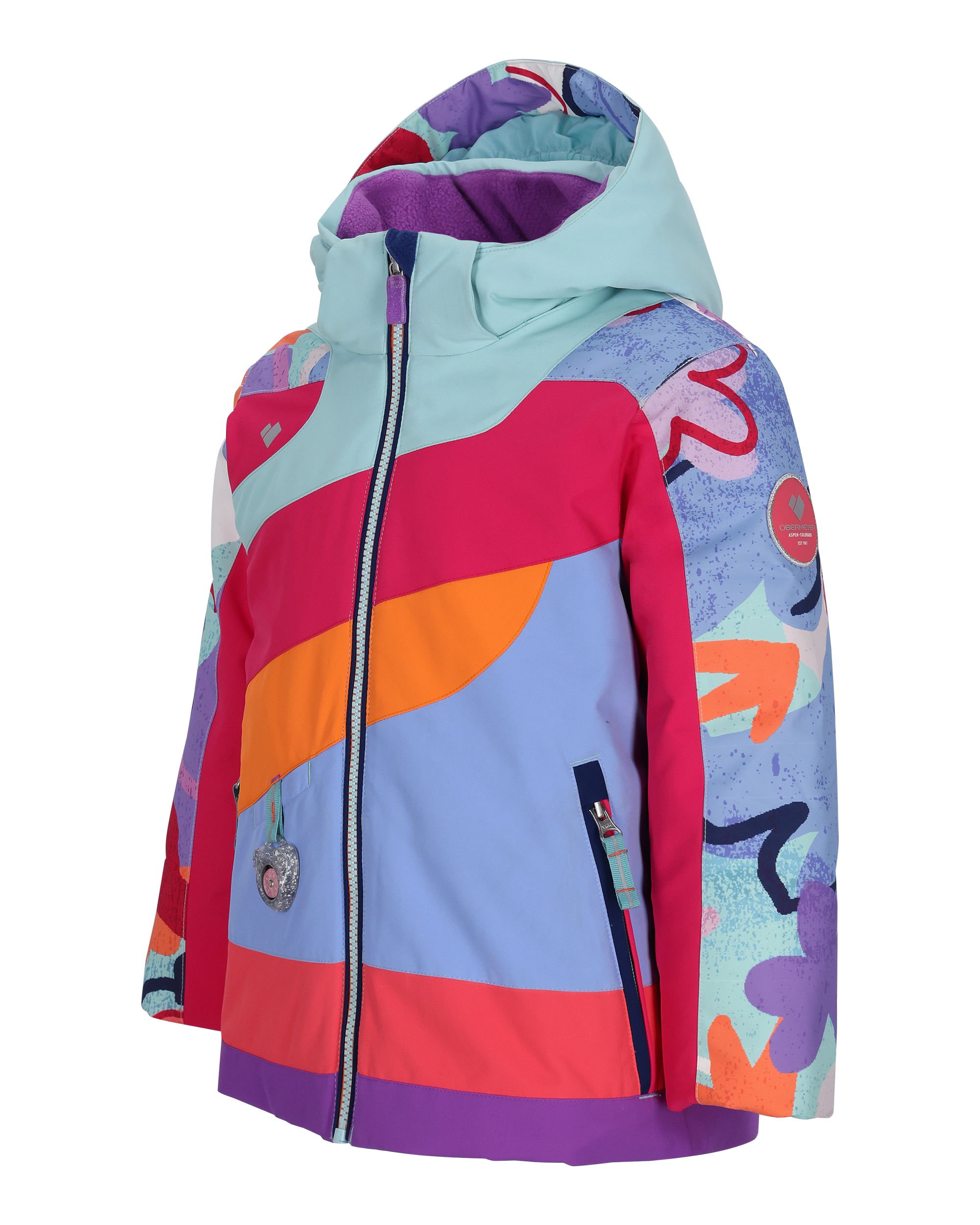 [51105-24168] TODDLERS OBERMEYER CARINA WATERPROOF JACKET