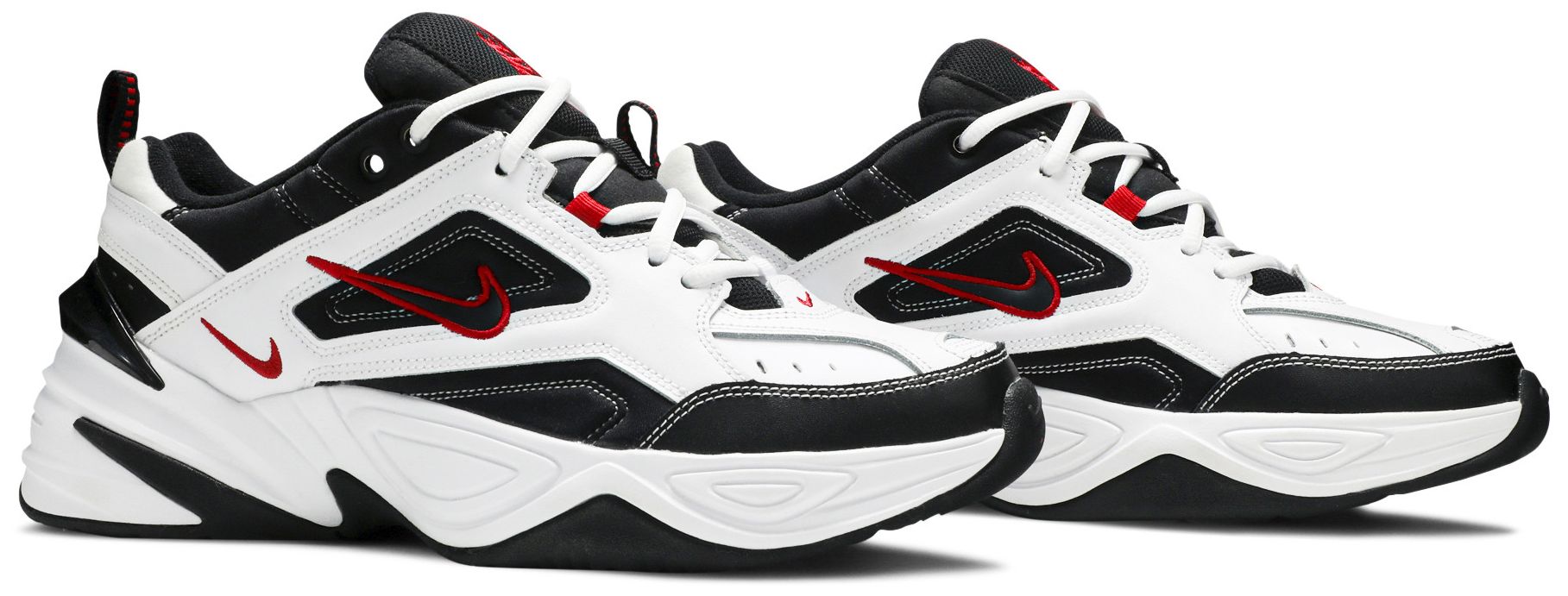 [AV4789-104] MENS NIKE M2K TEKNO 'WHITE BLACK RED'