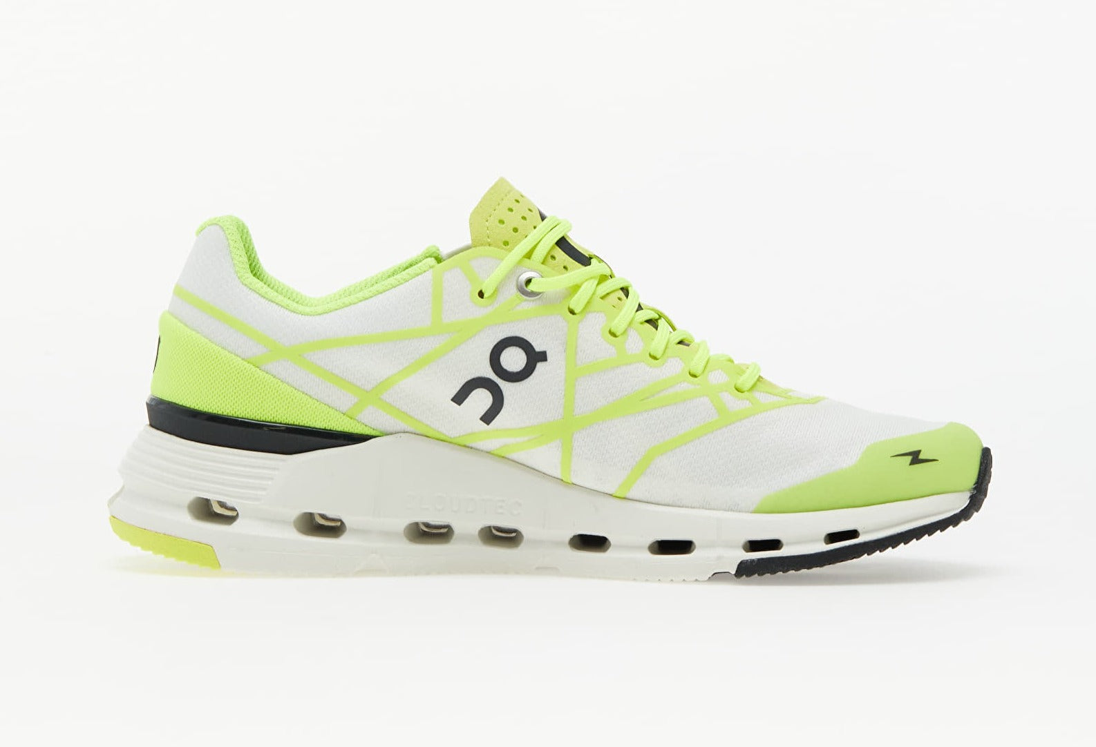 [26.99093] Womens On Running RUNNING CLOUDNOVA 'NEON WHITE (WOMEN'S)''