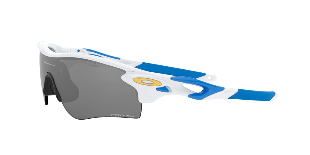 [OO9206-47] Mens Oakley Radarlock Path (A) Sunglasses -White/Prizm Black Iridium