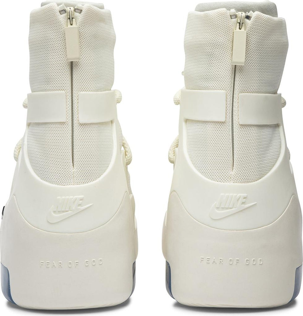 [AR4237-100] Mens Nike AIR FEAR OF GOD 1 'SAIL BLACK'