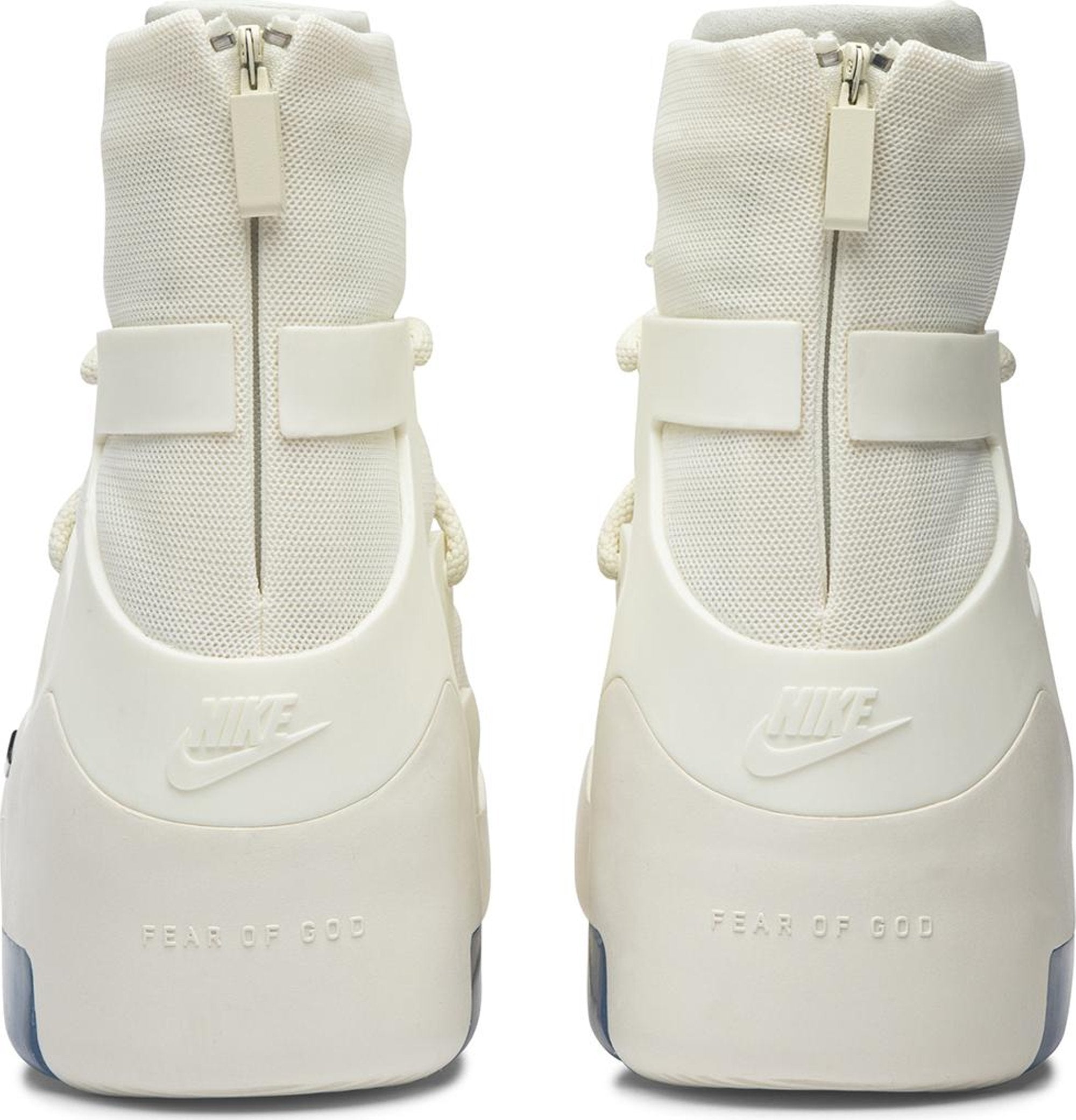 [AR4237-100] Mens Nike AIR FEAR OF GOD 1 'SAIL BLACK'