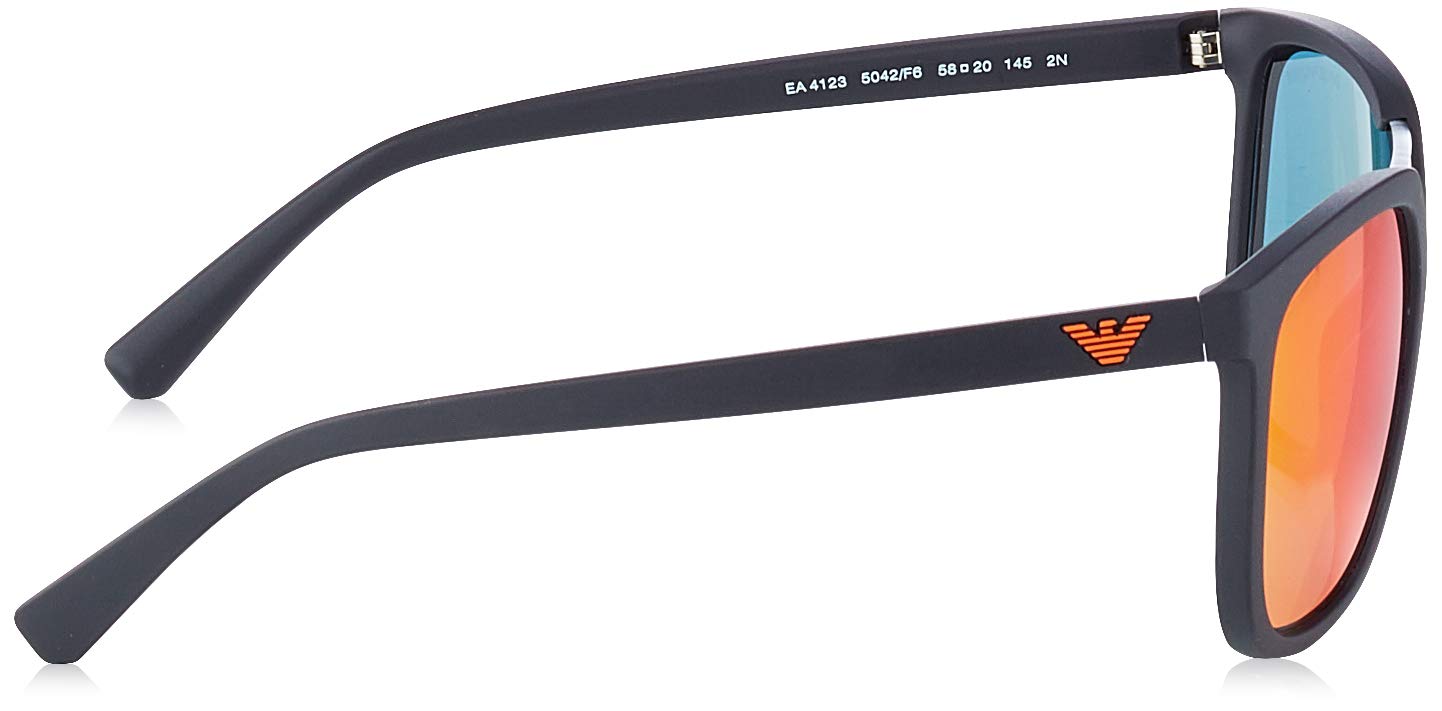 [EA4123-5042/F6_58] Mens Emporio Armani Square Sunglasses