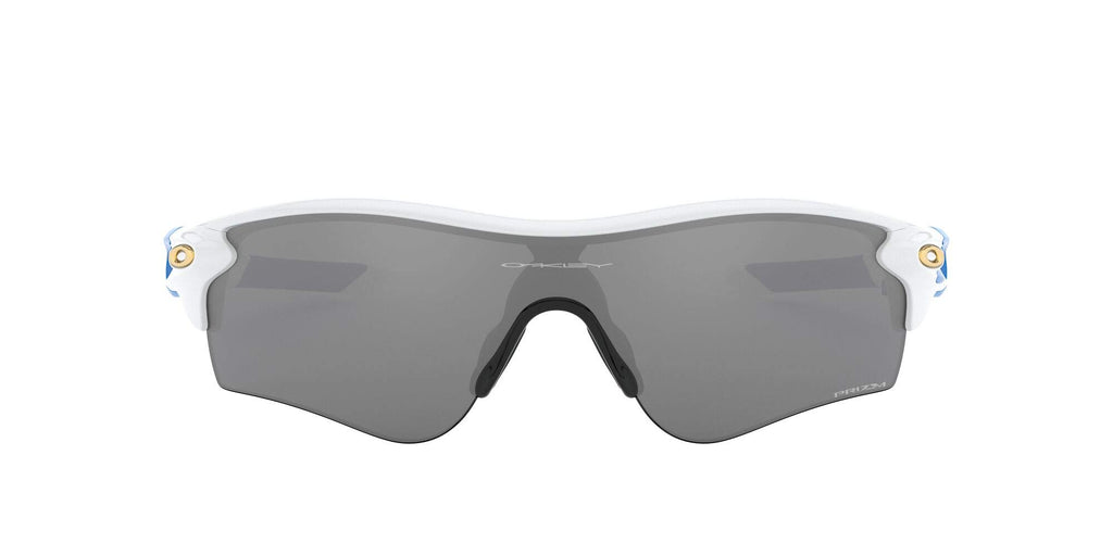 [OO9206-47] Mens Oakley Radarlock Path (A) Sunglasses -White/Prizm Black Iridium