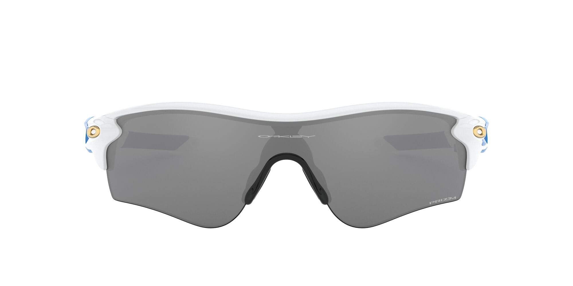 [OO9206-47] Mens Oakley Radarlock Path (A) Sunglasses -White/Prizm Black Iridium
